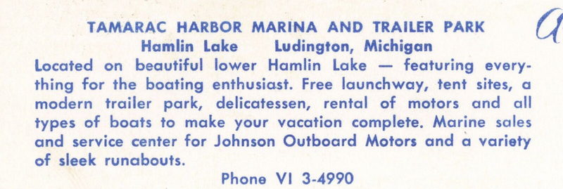 Tamarac Village (Tamarac Harbor and Trailer Park) - Vintage Postcard